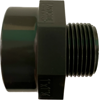 Muffennippel reduziert AG x IG PVC-U